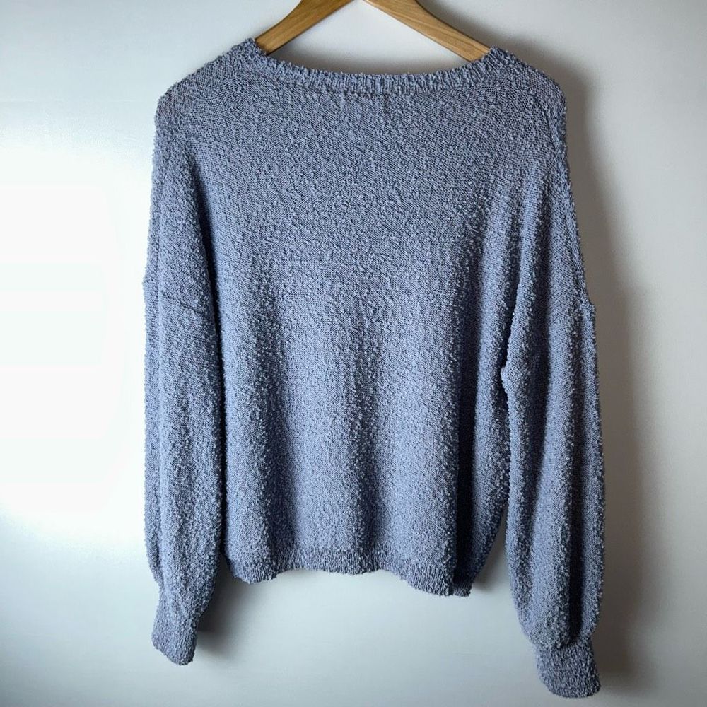 Altar'd State Blue Susan Pullover Sweater Size Small - Picture 6 of 12